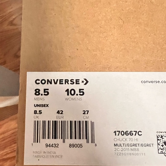 CONVERSE CHUCK 70 HI MULTI TROPICAL - Picture 10 of 11